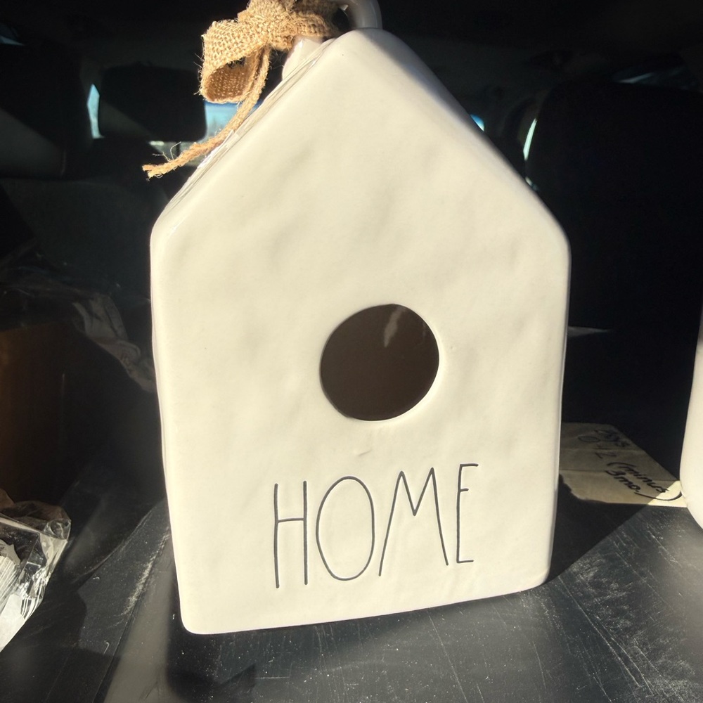 Rae Dunn home birds house
